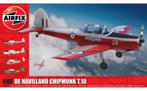 Пластиковая модель De Havilland Chipmunk T.10 1/48. Airfix