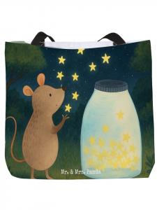 Mr. & Mrs. Panda Дорожная сумка с рисунком мышки и звезды, без надписи, белого цвета