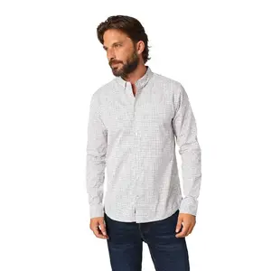 Рубашка с длинным рукавом Deeluxe Bogart, серый