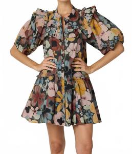 Мини-платье Tatiana в цвете лесных фиалок Cleobella, фиолетовый