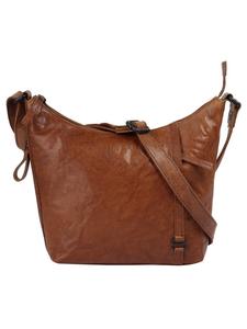 Сумка через плечо CROSSOVER коньячного цвета SPIKES & SPARROW