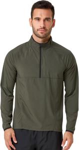 Мужская куртка Under Armour Storm Windstrike Half ZipJacket, Baroque Green/Black - 310