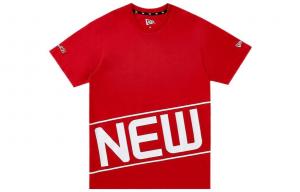 New Era Футболка унисекс красная