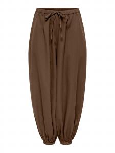 Брюки-шаровары 'JDYPaloma' суженные, коричневые