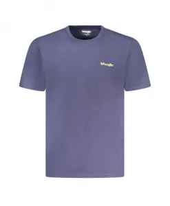 Футболка с короткими рукавами и круглым вырезом Wrangler, синий