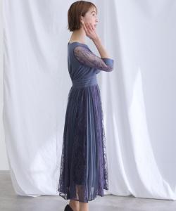 Вечернее платье, приглашение, платье для особого случая, свадьба, церемония совершеннолетия, официальное платье Pourvous, цвет Grayish Blue