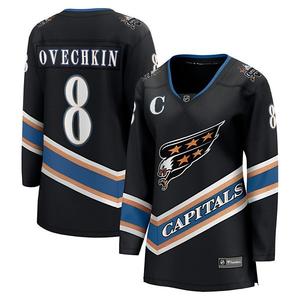 Женская футболка Alexander Ovechkin Washington Capitals Alternate 50th Anniversary Premier Breakaway Fanatics