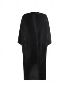 Макси-платье с V-образным вырезом Rick Owens, черный