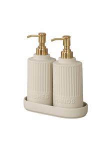 Wenko Комплект для ванной 'Heidi' в бежевом цвете