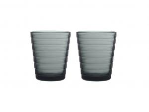 Стакан Iittala Aino Aalto Dark Grey 220 мл - 2 шт, серый