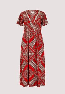 Платье макси PRINT Apricot, красный