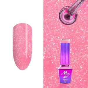 Гибридный лак 5 мл Molly Lac Fantasyland Glitter №313 Uptown Girl -