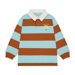 New Balance Футболка SS25 Blue Brown для детей 3-7 лет