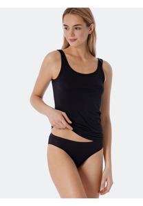 Комплект из 2 одинарных трикотажных жилетов Modal Essentials для женщин SCHIESSER, цвет 000 Schwarz