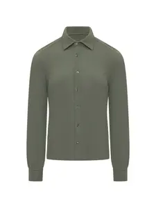 Рубашка с длинными рукавами Malo, зеленый