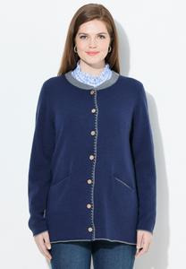 Кардиган Ulla Popken Cardigan, Marine/Dark Blue