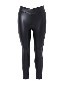 Леггинсы MIAMODA Lederhose, черный