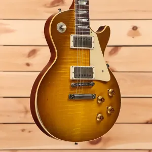 Gibson 1959 Les Paul Standard Reissue Heavy Aged - Зеленый лимонный выцветший - 934413