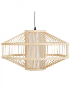 Beliani Подвесные светильники KARAJ коричневого цвета - (Ш) 50 x (В) 110 x (Д) 50 см