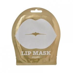 Смягчающая и осветляющая жемчужная маска для губ для сухих потрескавшихся губ, Kocostar