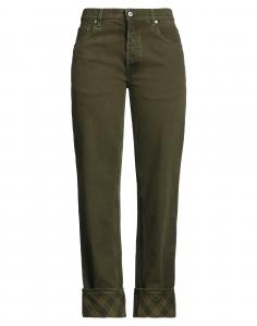 Джинсы Burberry, зеленый