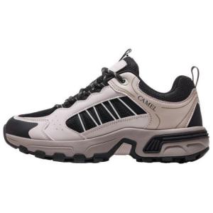 CAMEL Дышащие противоскользящие и износостойкие мужские походные туфли низкие - черный бежевый, цвет Black Beige