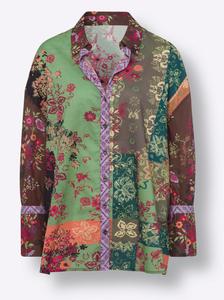 Блуза heine, зеленый/темно-зеленый