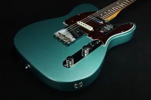 Fender American Professional Classic Telecaster SSS с грифом из палисандра, цвет Faded Sherwood Green Metallic 596
