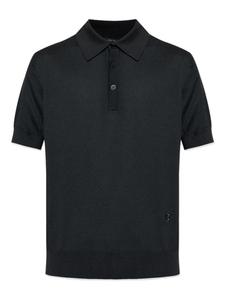 Рубашка поло с коротким рукавом Balmain, черный