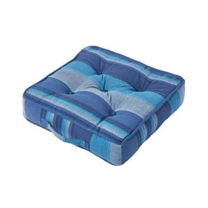 Подушка для сидения Homescapes, 40x40x8 см, синий
