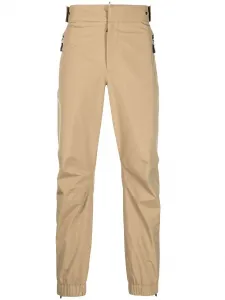 Брюки с эластичными манжетами Moncler Grenoble, нейтральный