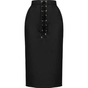 PINKO Повседневная длинная юбка женская черная