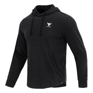 Толстовка pjt rock terry hoodie 'black' Under Armour, черный