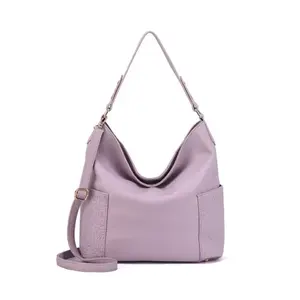 Сумка-хобо Ryder с карманами с цветочным тиснением Mellow World, цвет lavender