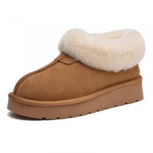 Bull charm Женские износостойкие короткие зимние сапоги Chestnut, цвет Chestnut