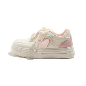 Легкие и дышащие низкие скейтерские туфли Women's MEAKKEA, белый