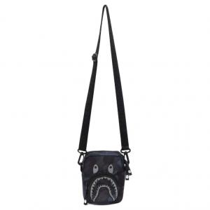 A BATHING APE Сумка через плечо миниатюрная мужская черная, Black