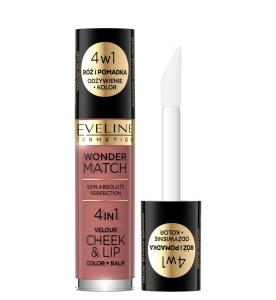 Краснеть Eveline Wonder Match Velour Cheek & Lip, 05