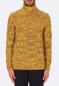 Свитер H NECK Distretto12, охра