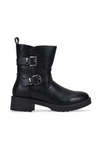 Ковбойские/байкерские ботинки по щиколотку Bosanova, черный