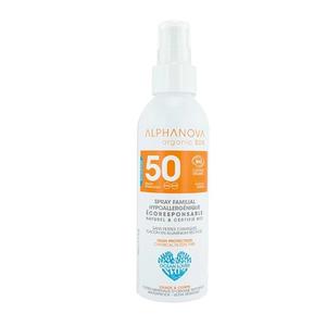 Семейный солнцезащитный крем SPF 50 в перерабатываемом флаконе 150 г Alphanova