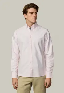 Футболка heritage tick ox str Hackett London, Baby Pink