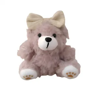 Очаровательный плюшевый мишка с печеньем брелок для сумки украшение коллекционная игрушка кукла плюшевая кукла высота 12см YUEMILE, красный коричневый Bowknot Style-золотой Keychain