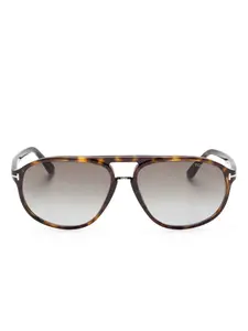 Солнцезащитные очки Jacob TOM FORD Eyewear, коричневый