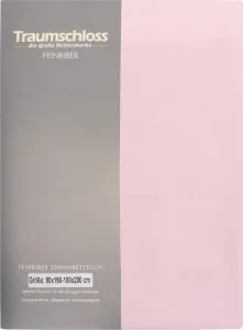 Простыня на резинке Dream Castle из тонкой фланели 140-160 х 200 см, пудра (розовая) Тонкая фланелевая модель для дополнительного тепла в холодные дни Setex