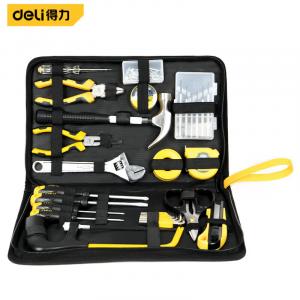 Тканевая сумка Deli, набор инструментов из 30 предметов, многофункциональный и практичный набор для ремонта электрики и деревообработки DL5930