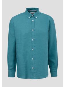Рубашка в цвете 6565_petrol s.Oliver