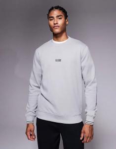 Толстовка Barbour International Stelar Crew в темно-сером цвете