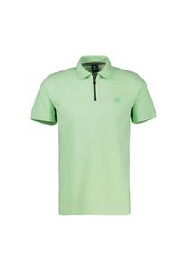 Рубашка поло с воротником-молнией Lerros, зеленый