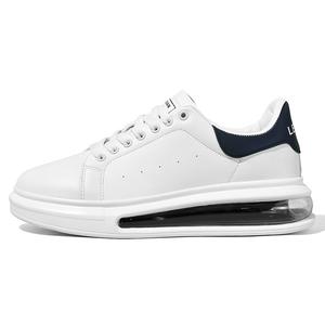 Нескользящие легкие низкие повседневные туфли для мужчин TONYBEAR, White Blue